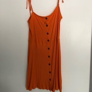 Orange Casual Topshop Dress